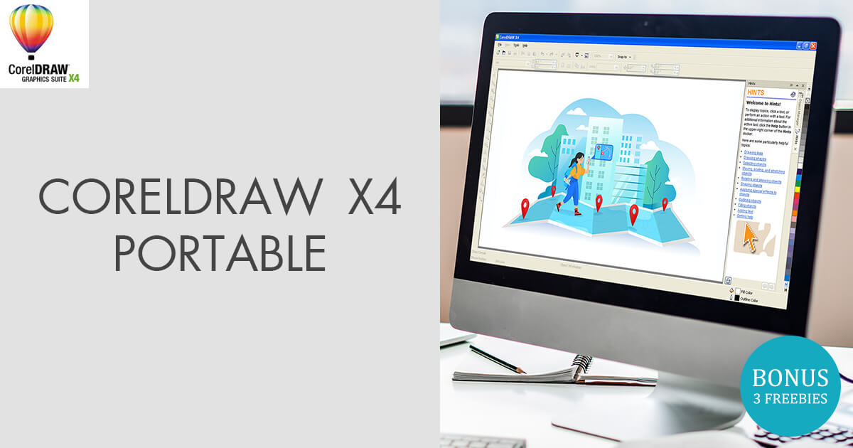 download corel draw x4 portable gratis