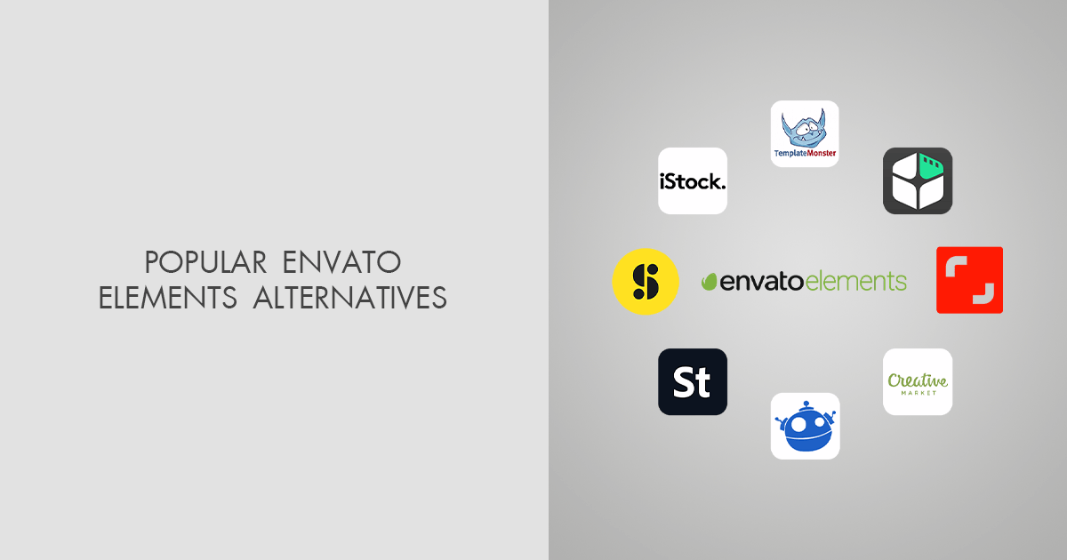 8 Best Envato Elements Alternatives To Use In 2024