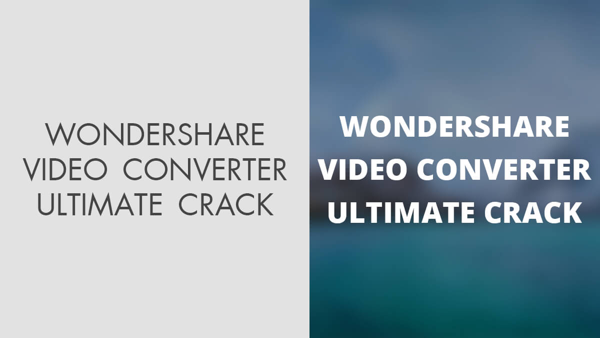 Wondershare Video Converter Ultimate Portable (Free Download)
