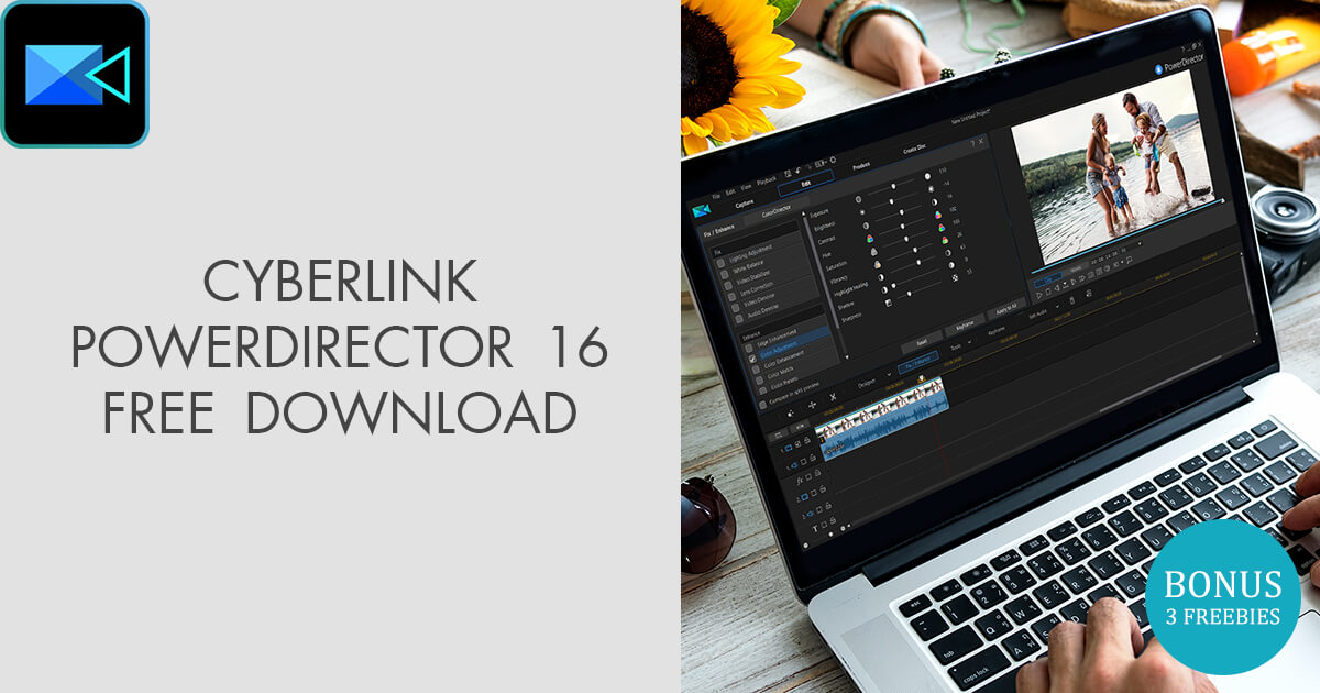 cyberlink powerdirector 16 free download