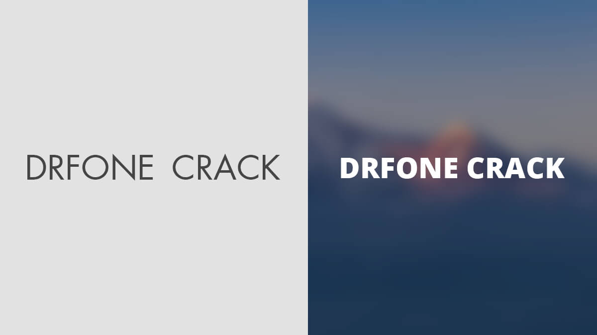 DrFone Crack [Updated in January 2024] + Registration Key