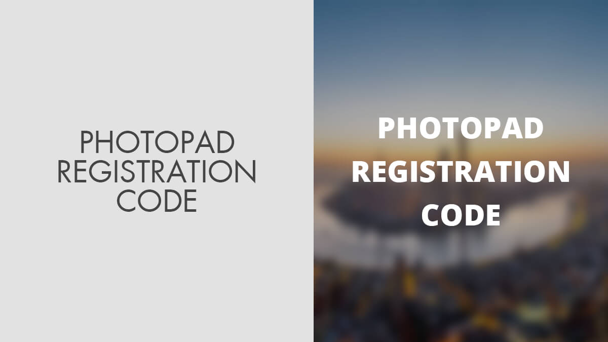 photopad registration code 2021