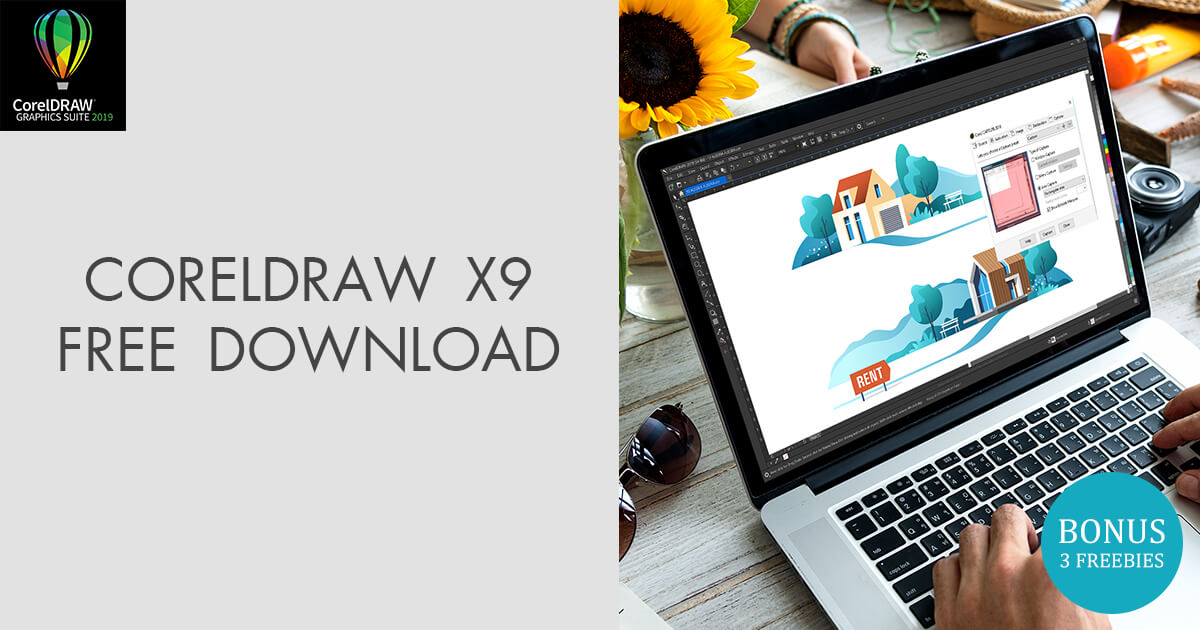 Corel draw x9 free download. software