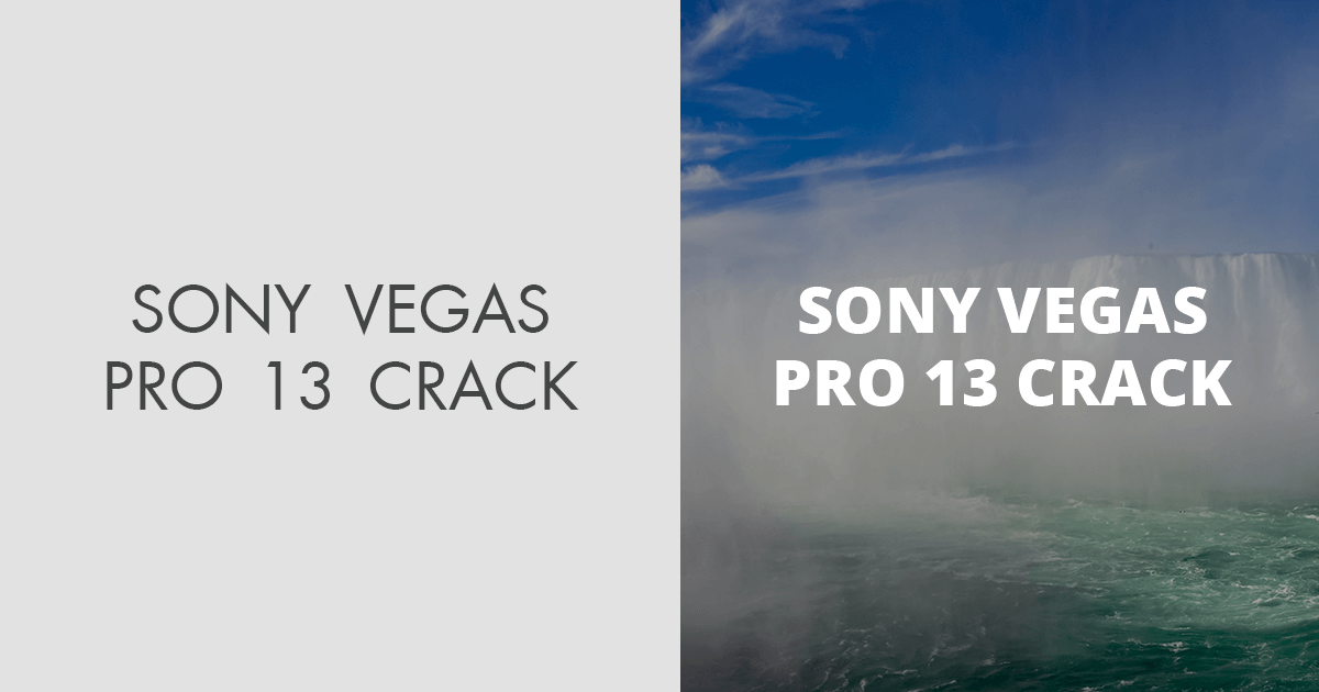 sony vegas pro 13 crack free download full version
