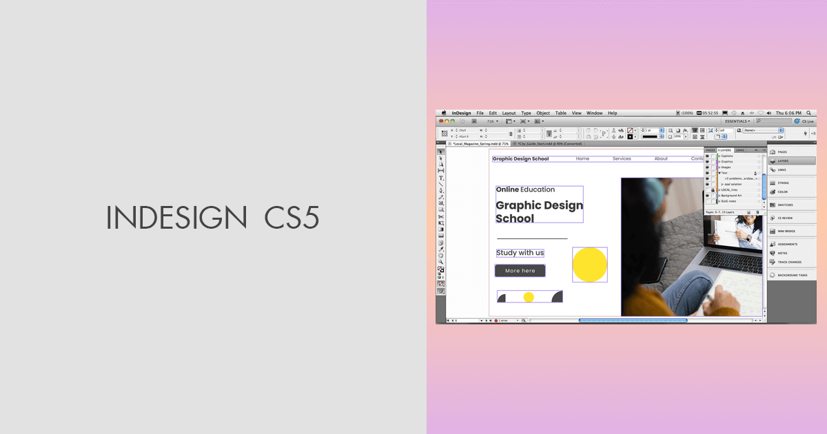 InDesign CS5 Free Download + Direct Link