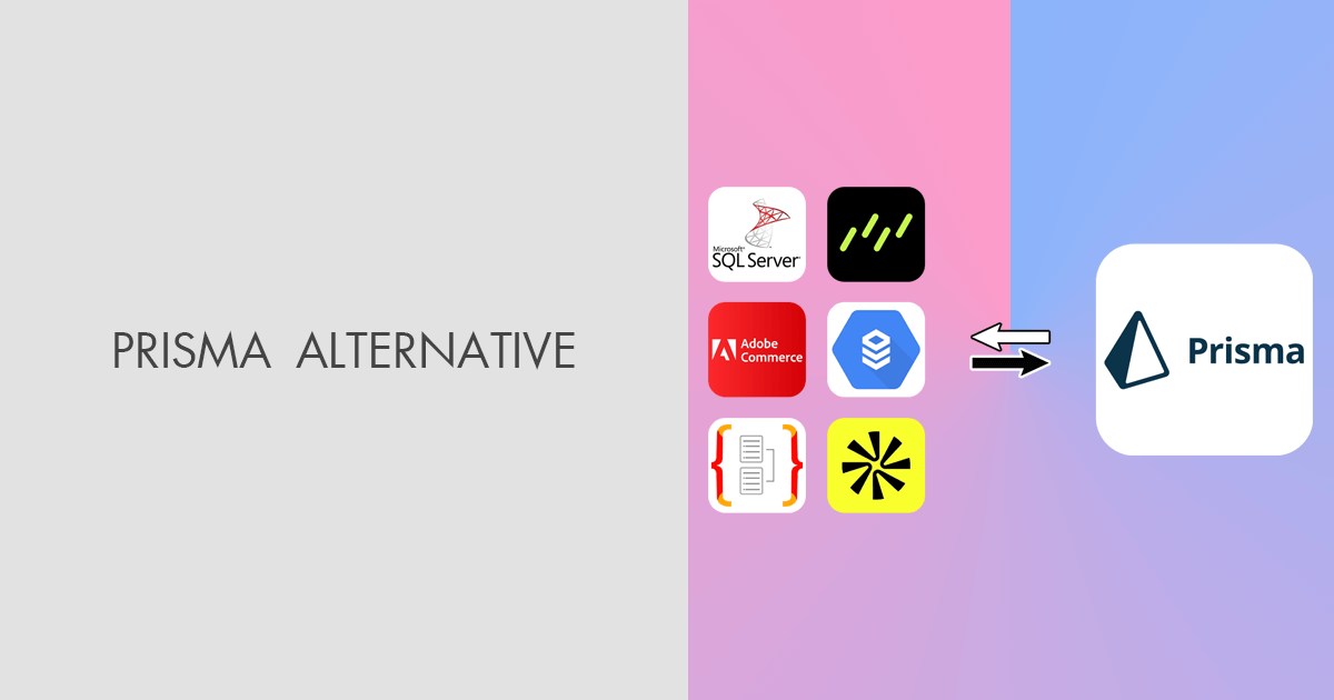 Prisma Alternatives for Effective Database Management [Real Tests]