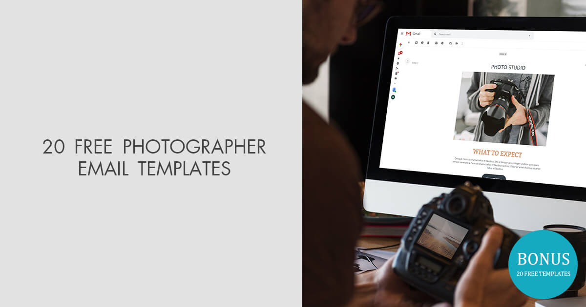 20 Free Photographer Email Templates For Any Case