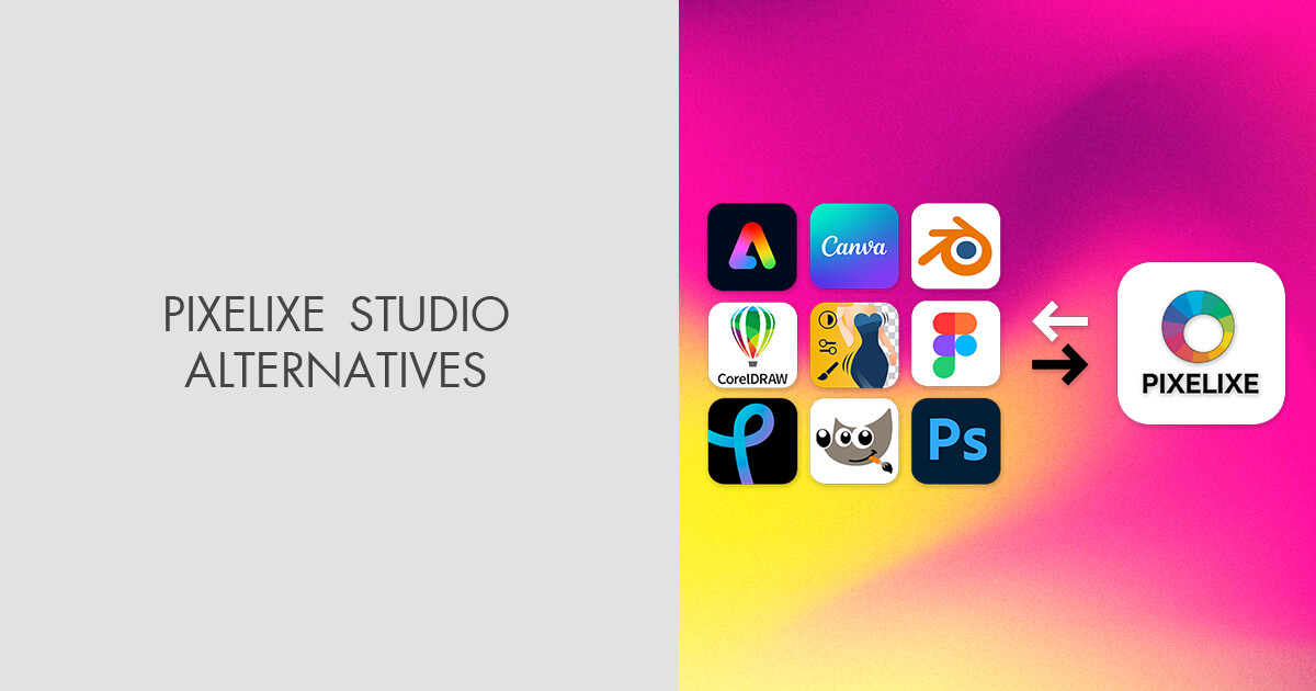 Pixelixe Studio Alternatives to Use for Design Projects