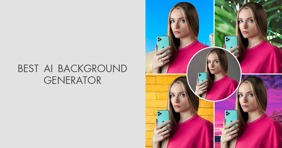 7 Best AI Background Generators [Real Tests]