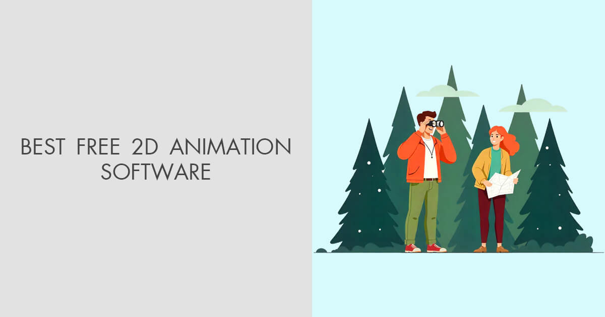 9 Best Free 2D Animation Software in 2026 [Win, Mac, Online]