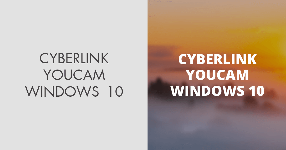 youcam windows 10