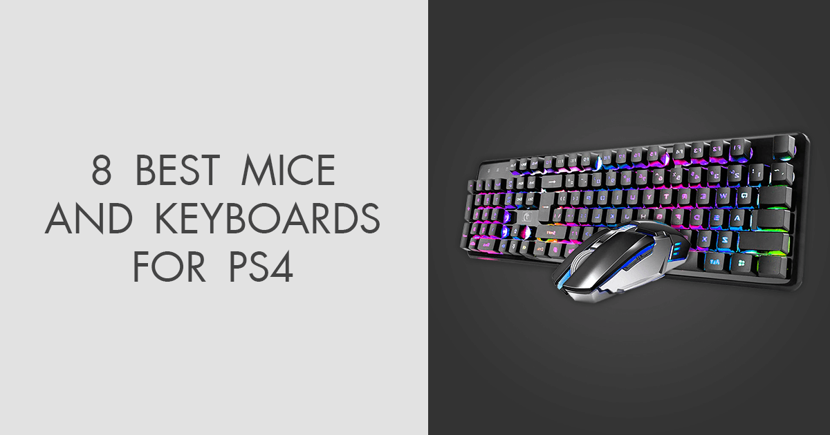 8 Best Mice and Keyboards for PS4 in 2024