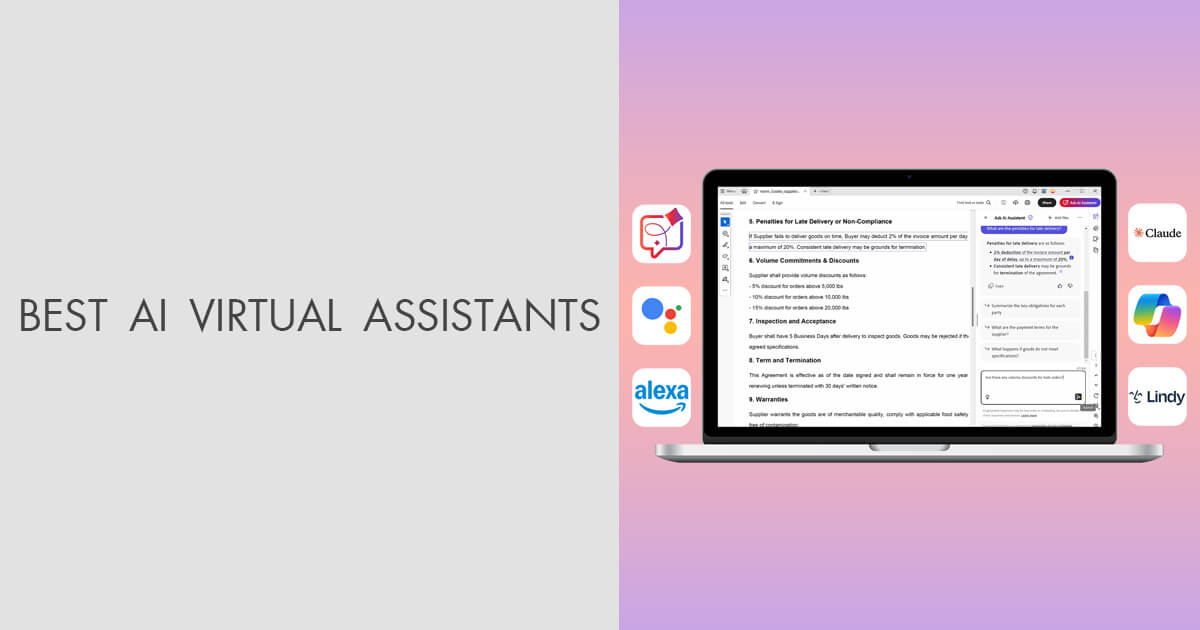 11 Best AI Virtual Assistants in 2026 [Reviewed & Ranked]