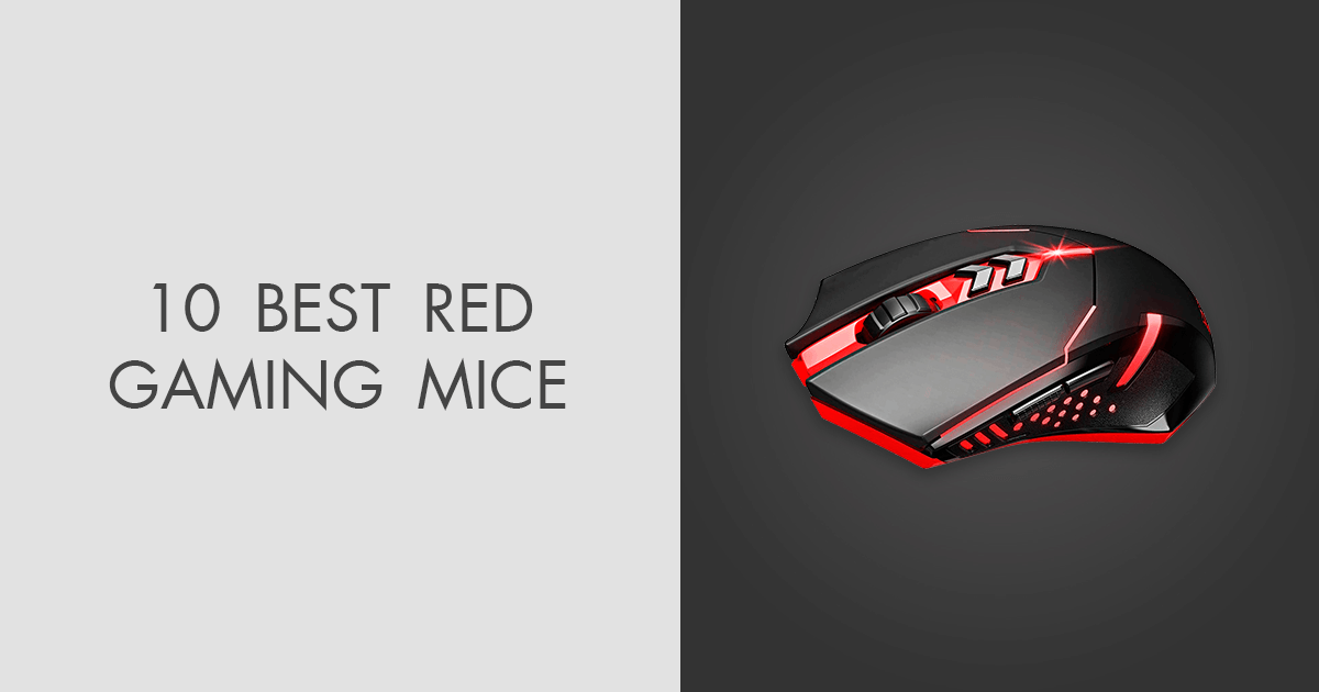 10 Best Red Gaming Mice in 2024
