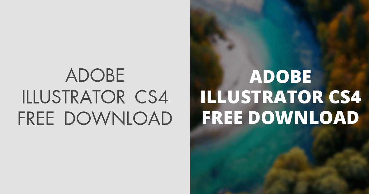 illustrator cs4 download free