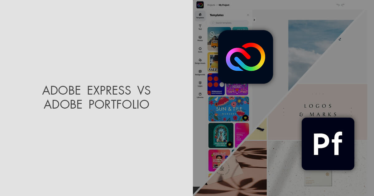 Adobe Express vs Portfolio Which is Better?