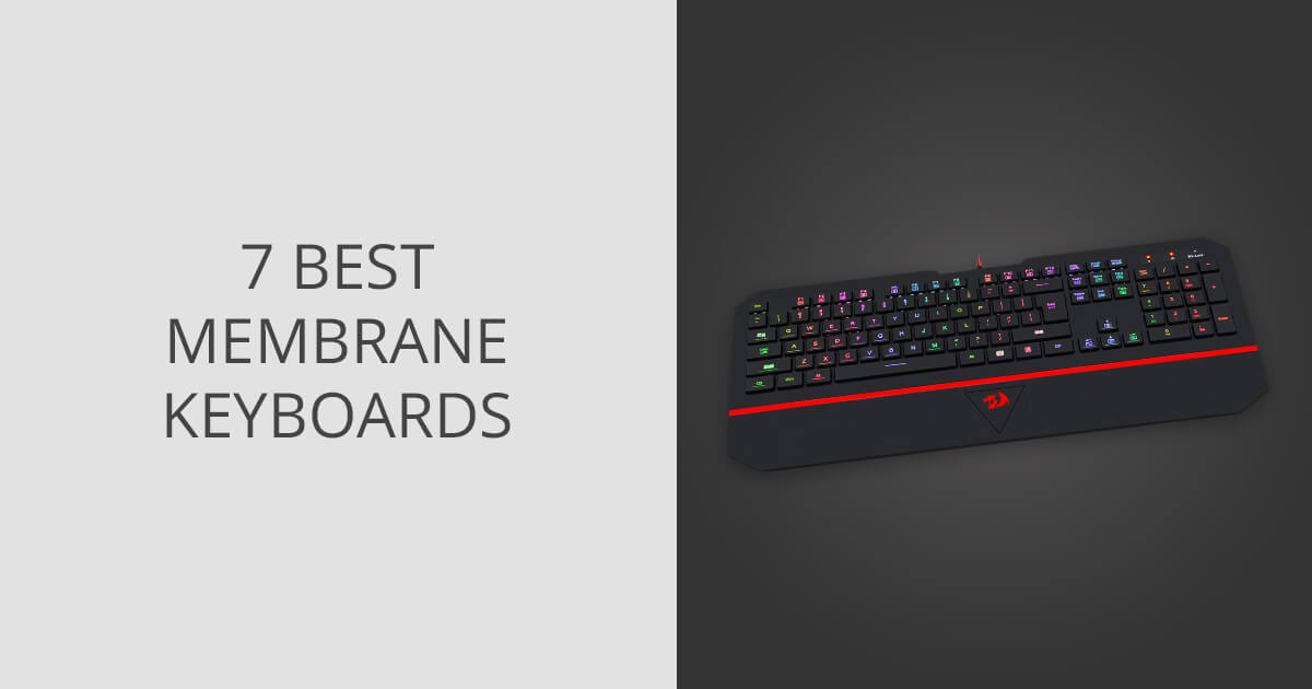 7 Best Membrane Keyboards in 2024