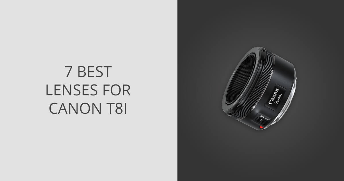 7 Best Lenses for Canon T8i in 2024
