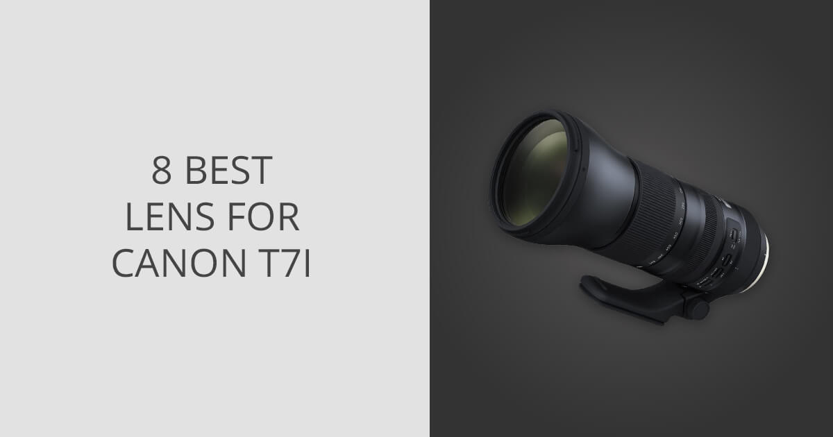 8 Best Lenses for Canon T7i in 2024