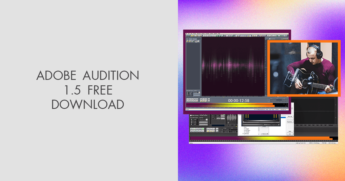adobe audition 1.5 full version with serial number download
