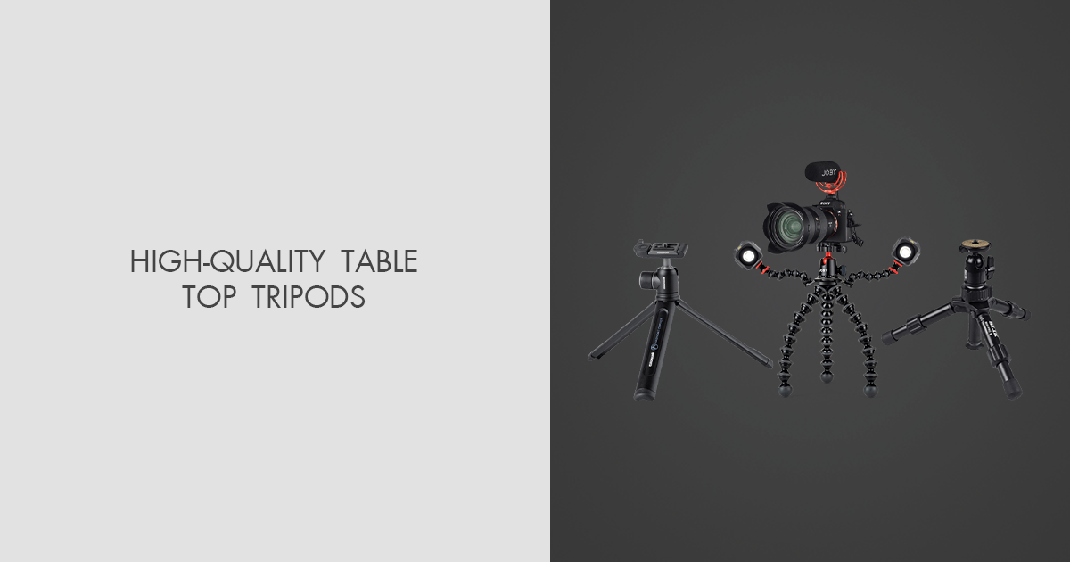 8 Best Table Top Tripods of 2023 Pros & Cons