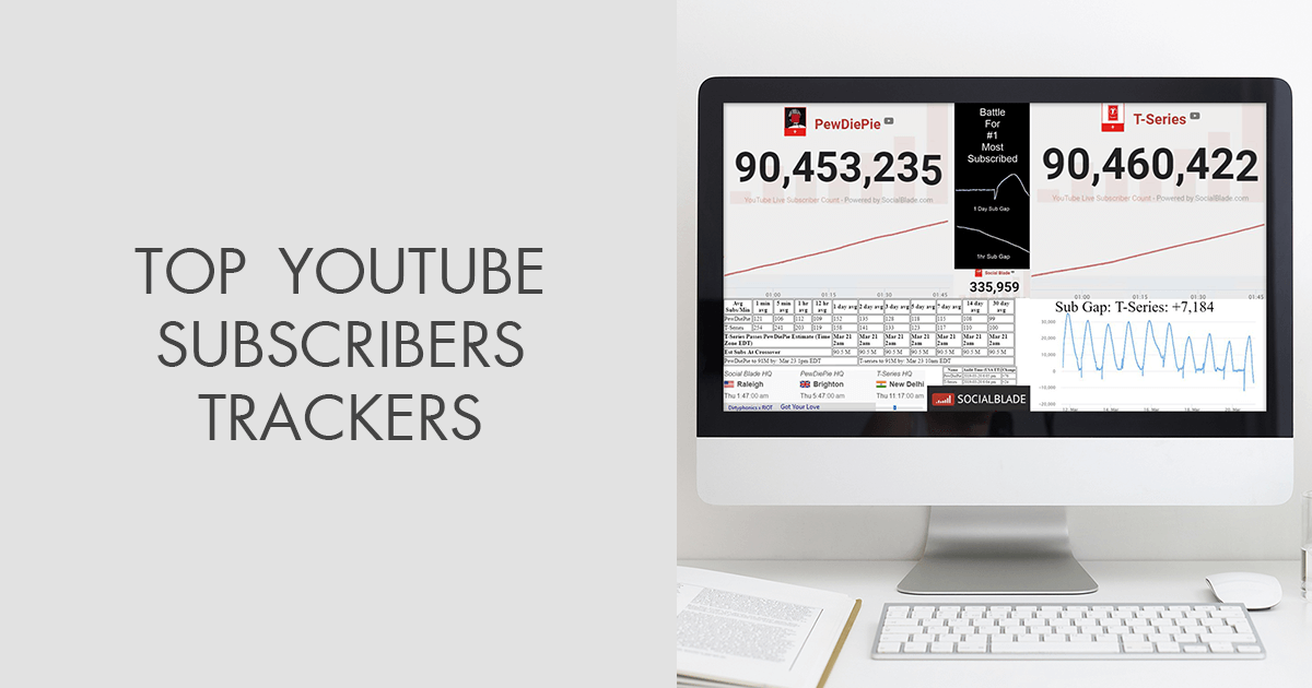 Subscriber Counter: The Top 10 Websites and Apps