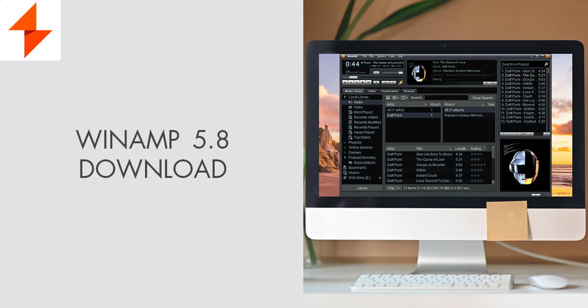 winamp 5.8 free download