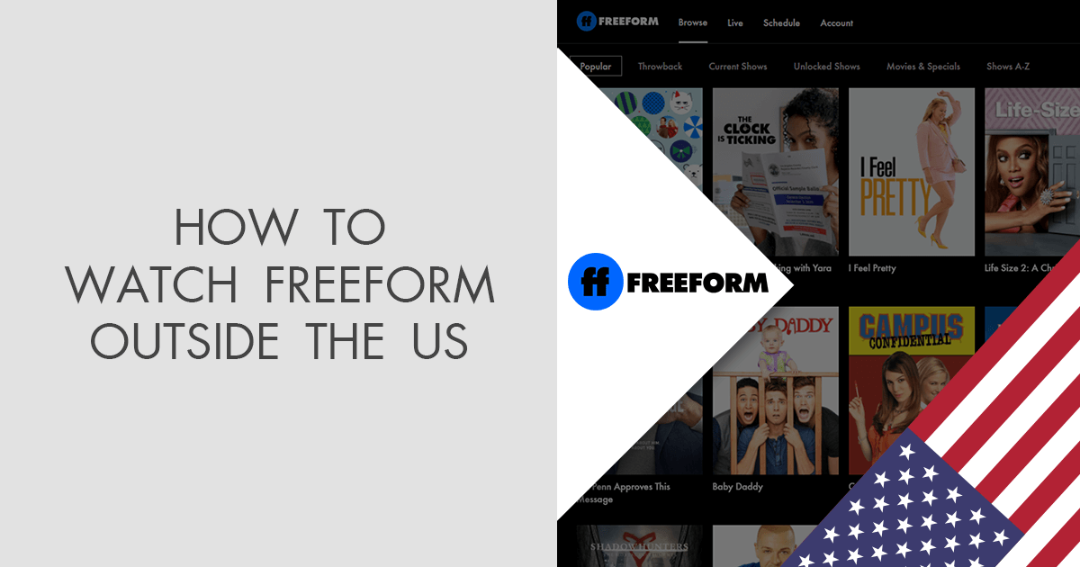 How to Watch Freeform Outside the US in 2025? - How To Watch Freeform Without A Tv Provider