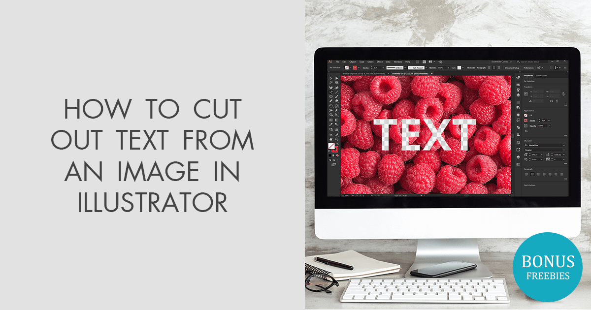 how-to-cut-out-text-from-an-image-in-illustrator