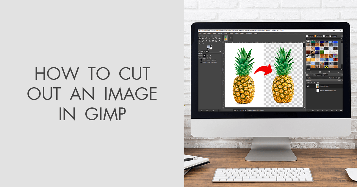 How to Cut Out an Image in GIMP