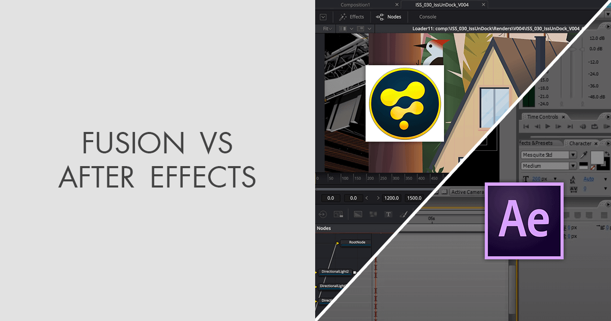 Fusion vs After Effects Which Software Is Better?