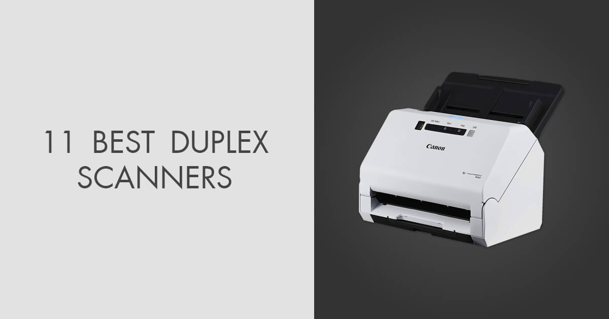 11 Best Duplex Scanners in 2024