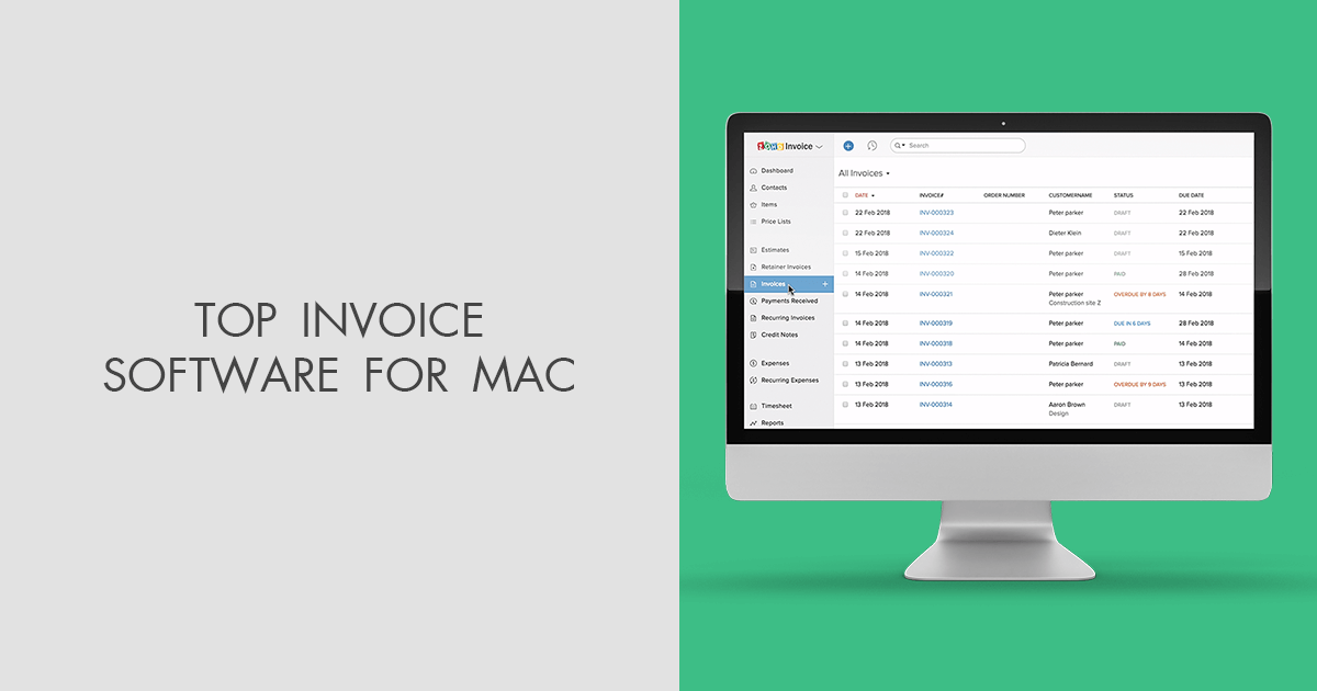 best invoice software for mac 2018
