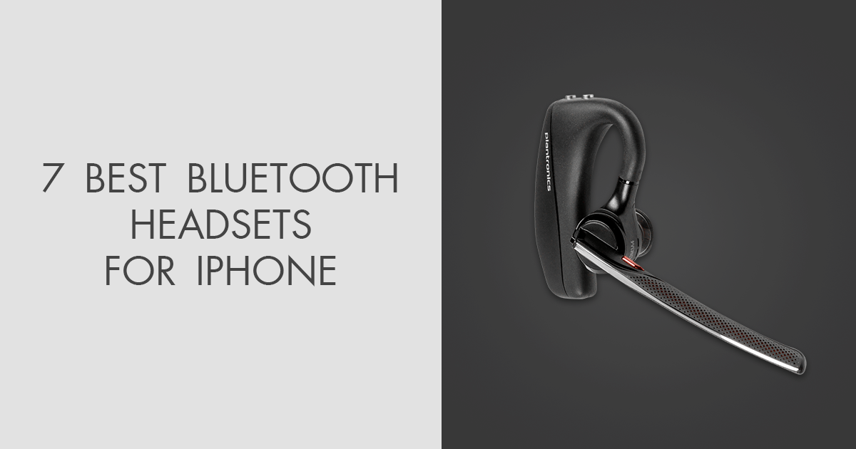 7 Best Bluetooth Headsets for iPhone in 2024