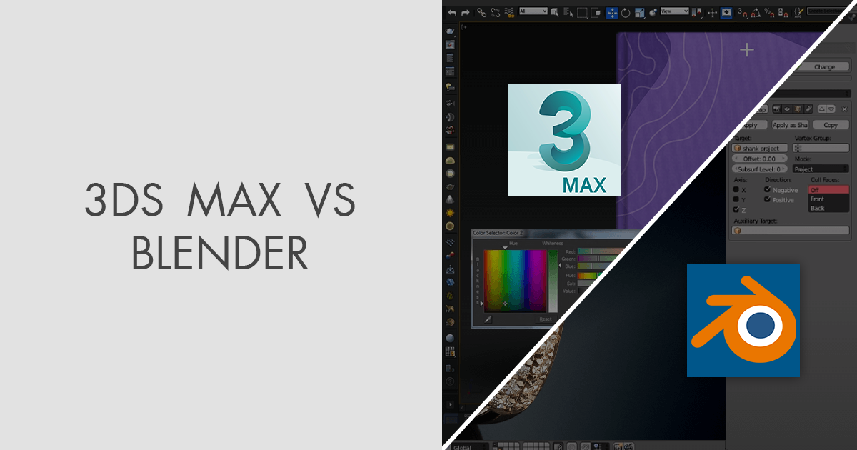3d max vs blender