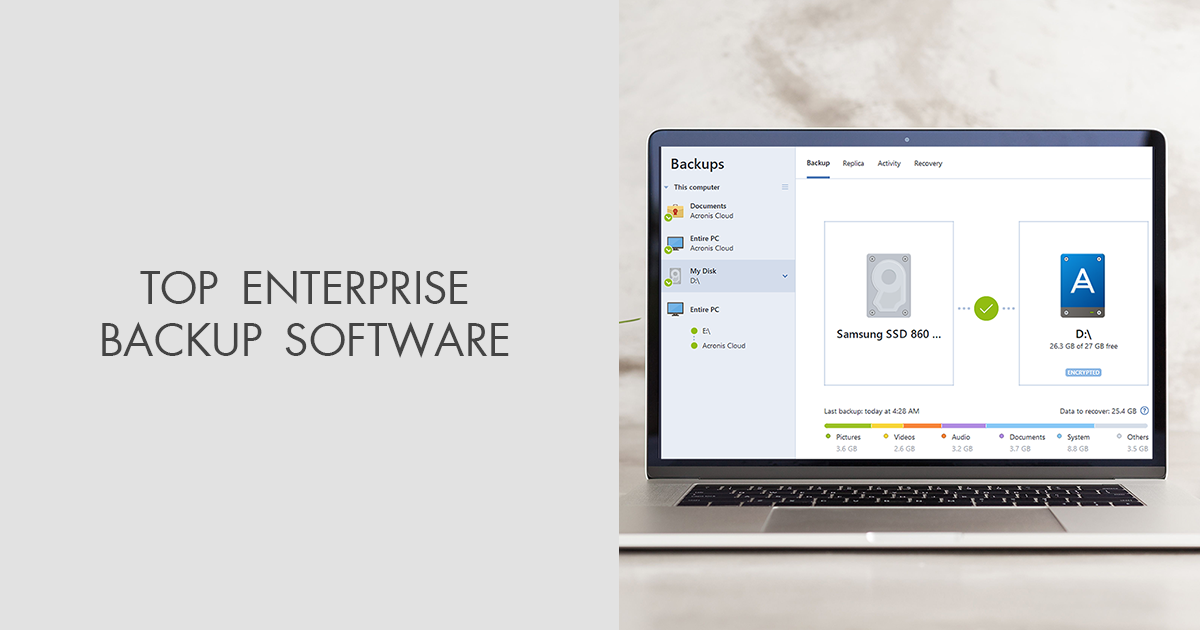 6 Best Enterprise Backup Software in 2024