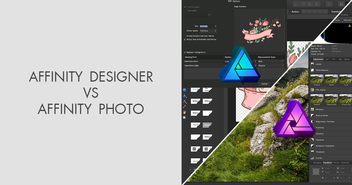 Affinity Designer vs Affinity Photo: Which Software Version Is Better?