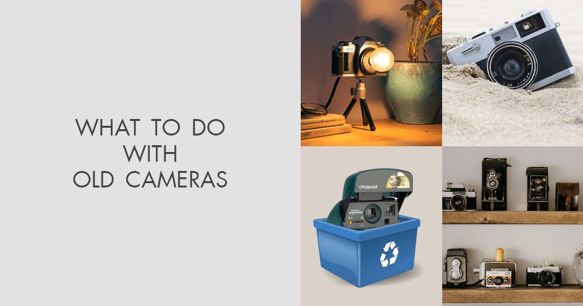 What to Do with Old Cameras 32 Ideas from Trash to Treasure