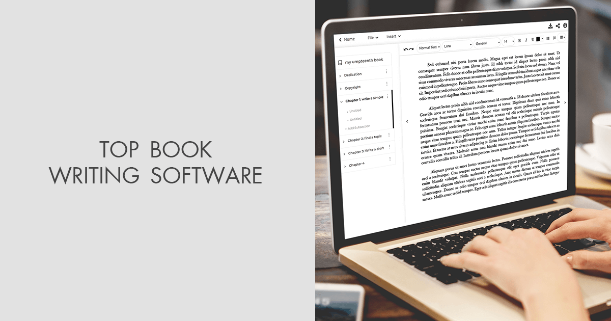best software for writing a book