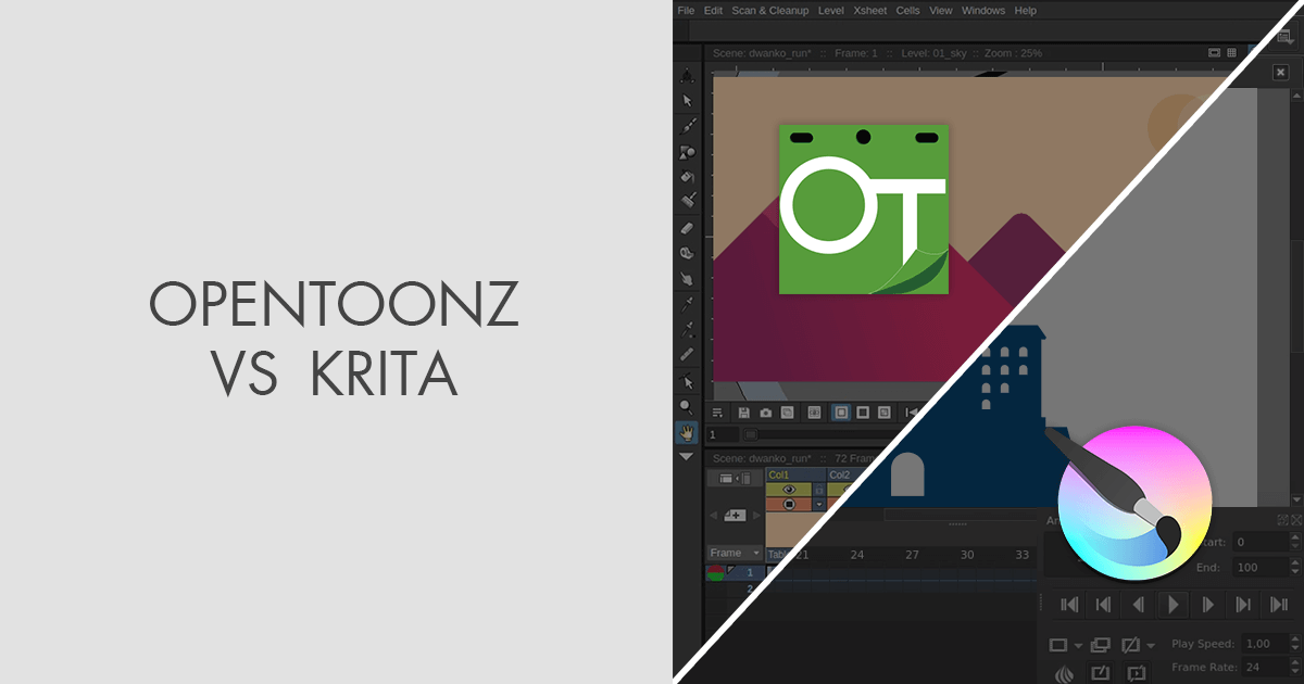 OpenToonz vs Krita Which Software Is Better?