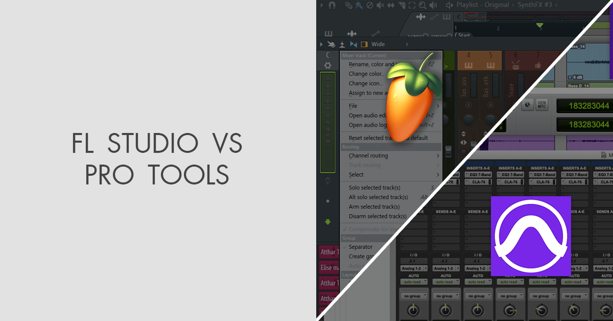 fl studio vs pro tools