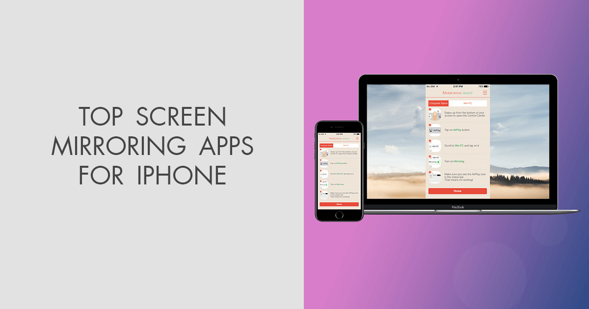 5 Best Screen Mirroring Apps for iPhone in 2024