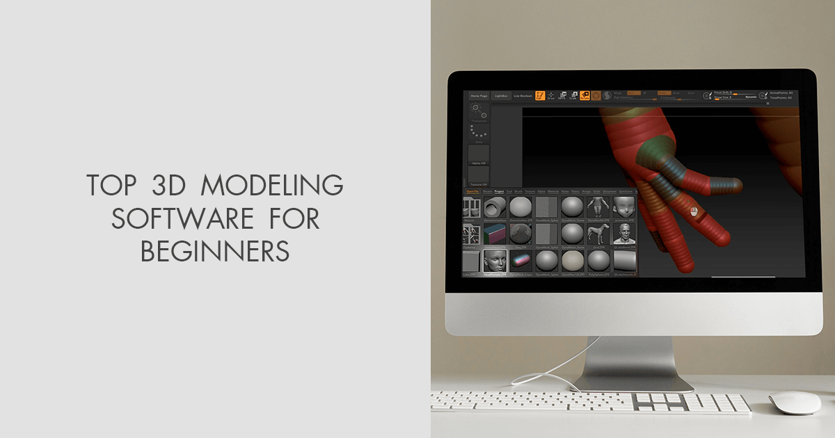 8 Best 3D Modeling Software For Beginners in 2024