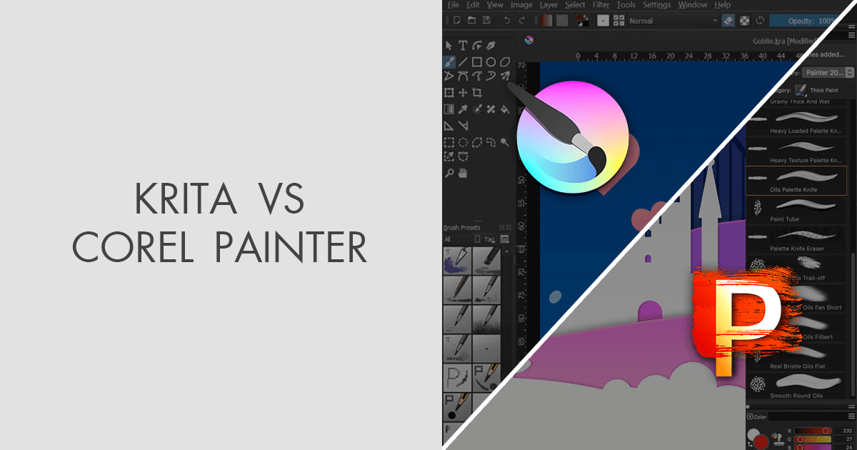 Krita vs Corel Painter Which Software Is Better?