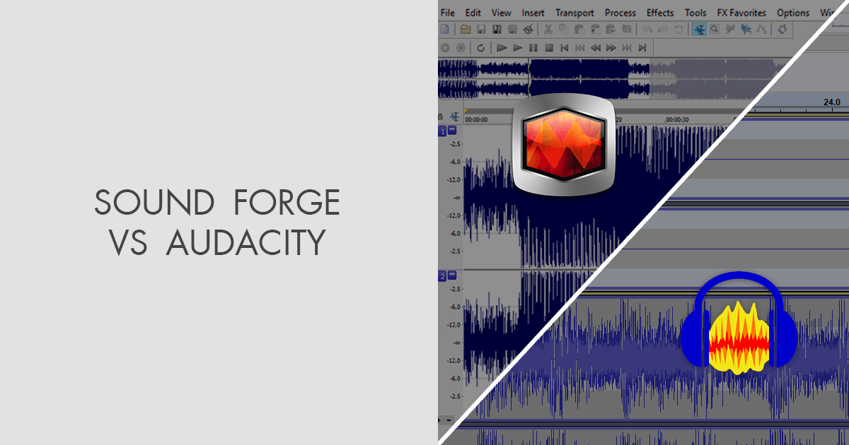 sound forge pro vs audacity