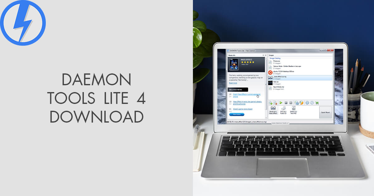 how to download daemon tools lite 4