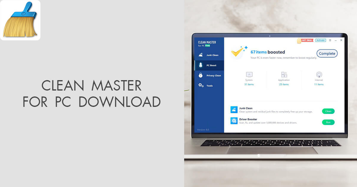 clean master software download