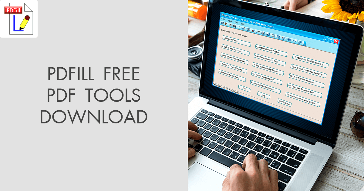 Pdfill Free Pdf Tools Download