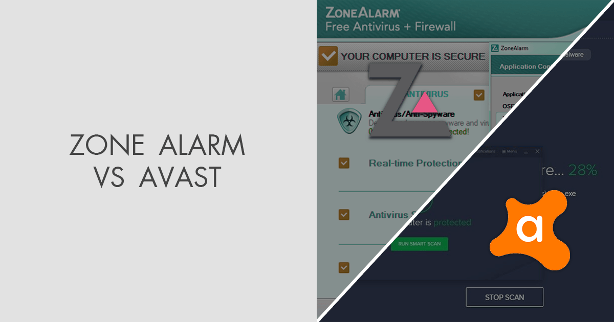 which is better zonealarm antivirus or avast