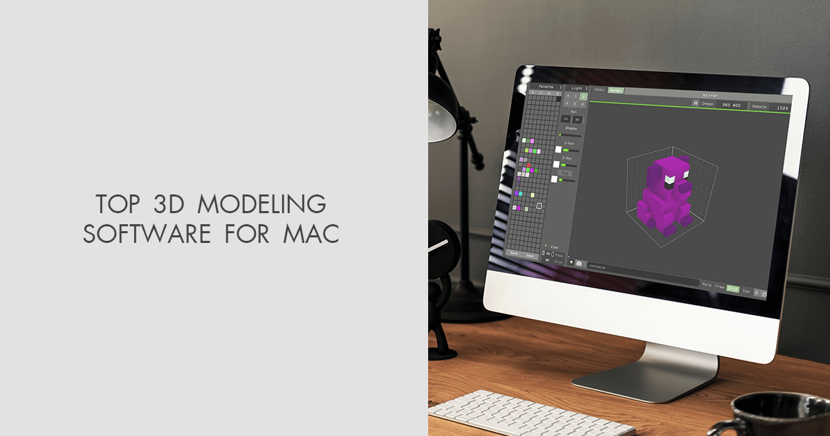 3d modeling programs for mac